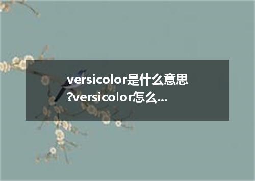 versicolor是什么意思?versicolor怎么发音?versicolor的解释和用法