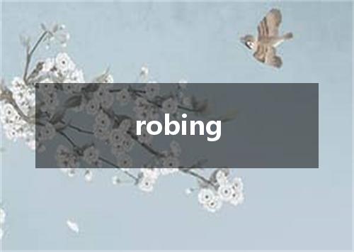 robing是什么意思