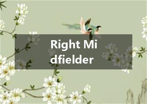 Right Midfielder是什么意思