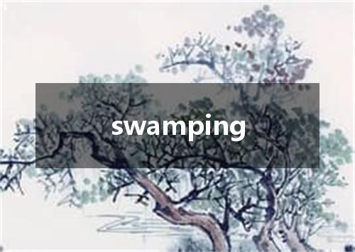 swamping是什么意思
