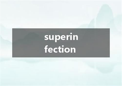 superinfection是什么意思