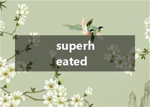 superheated是什么意思