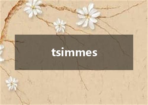 tsimmes是什么意思