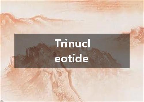 Trinucleotide是什么意思