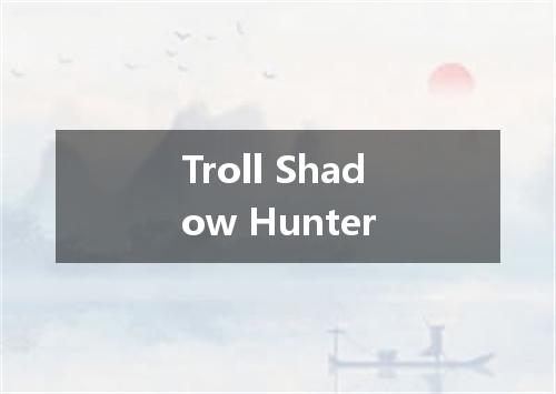 Troll Shadow Hunter是什么意思