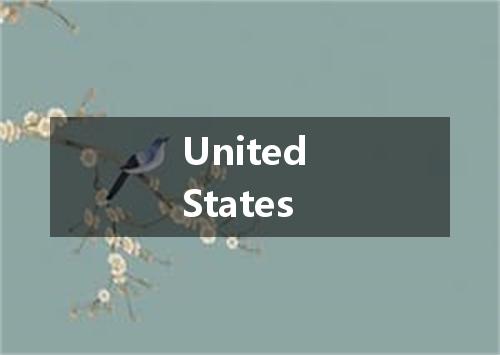United States是什么意思