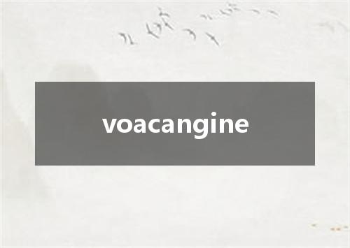 voacangine是什么意思