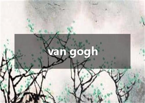 van gogh是什么意思