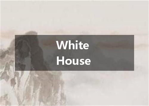 White House是什么意思