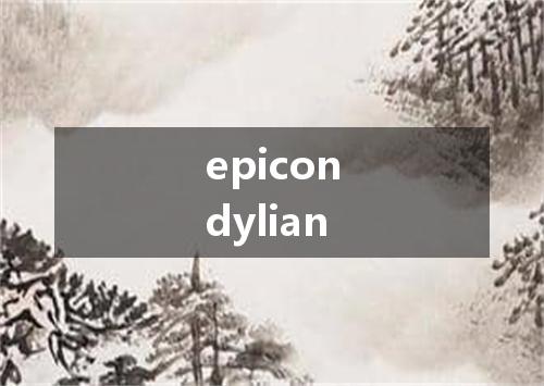 epicondylian是什么意思