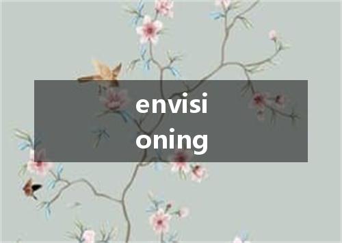 envisioning是什么意思