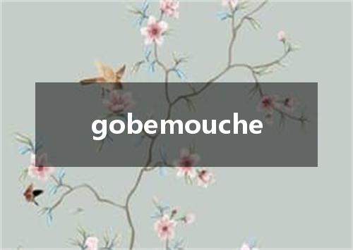 gobemouche是什么意思