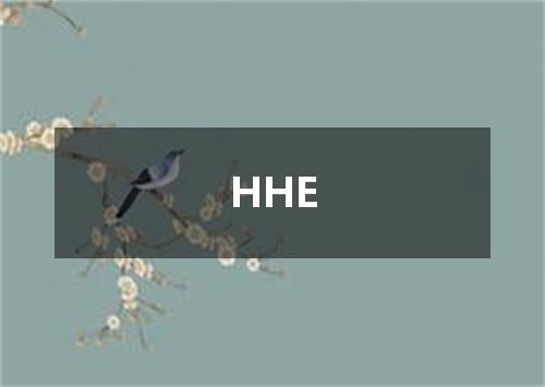 HHE是什么意思