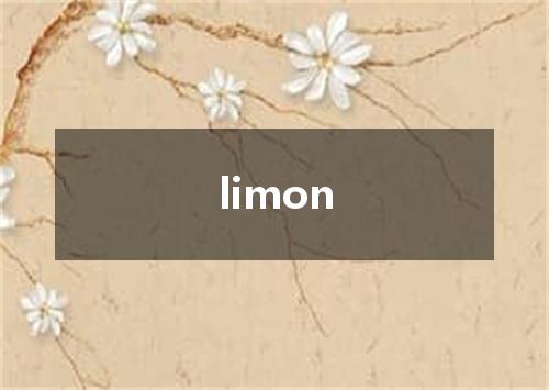 limon是什么意思