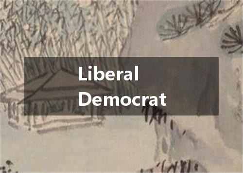 Liberal Democrat是什么意思