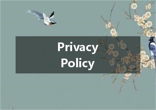 Privacy Policy是什么意思