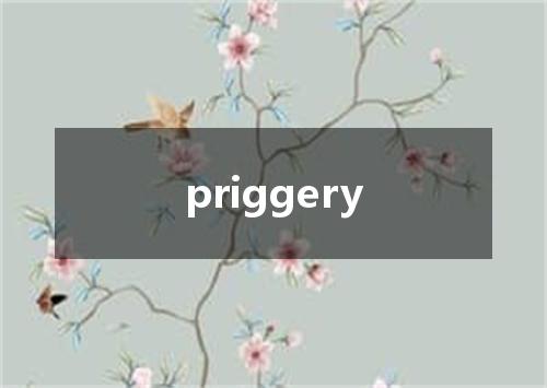 priggery是什么意思