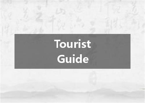 Tourist Guide是什么意思