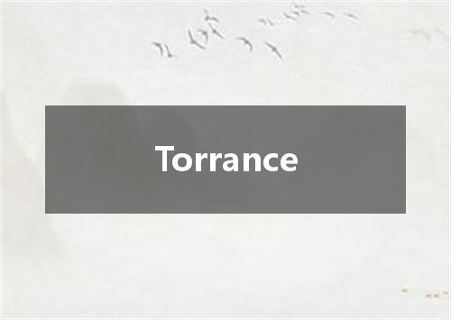 Torrance是什么意思