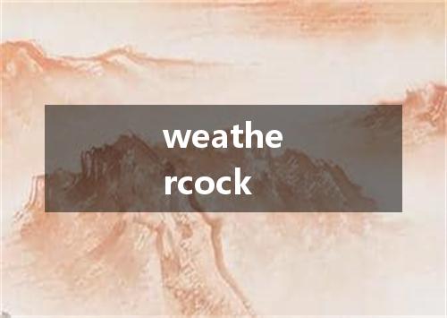 weathercock是什么意思