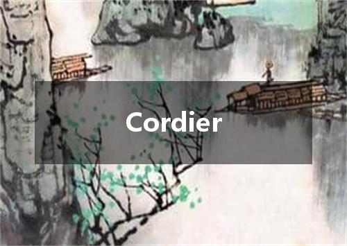 Cordier是什么意思