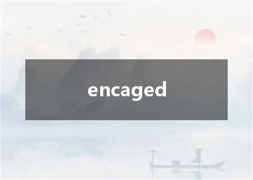 encaged是什么意思