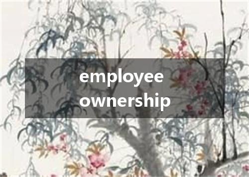 employee ownership是什么意思