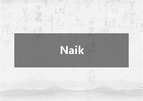 Naik是什么意思