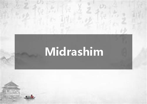 Midrashim是什么意思