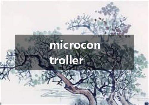microcontroller是什么意思