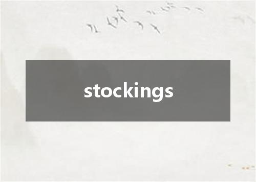 stockings是什么意思