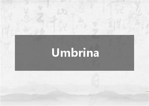 Umbrina是什么意思