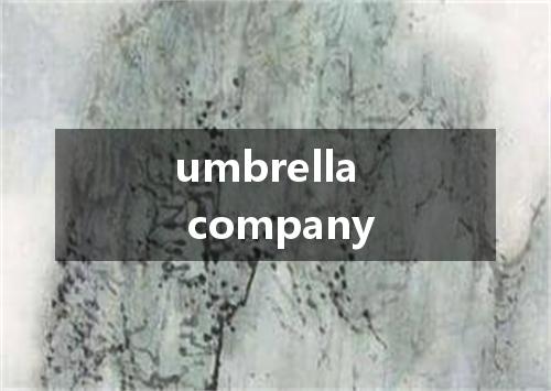 umbrella company是什么意思