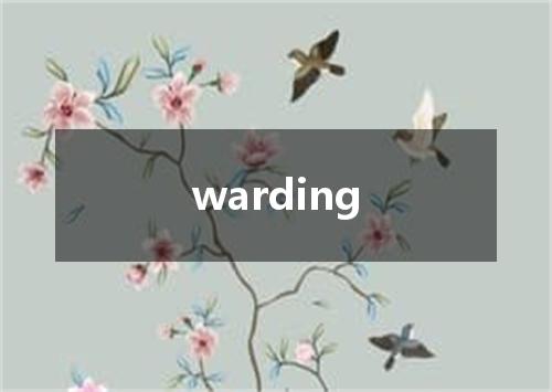 warding是什么意思