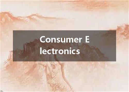 Consumer Electronics是什么意思