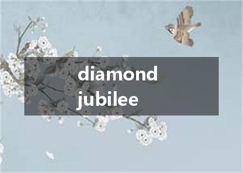 diamond jubilee是什么意思
