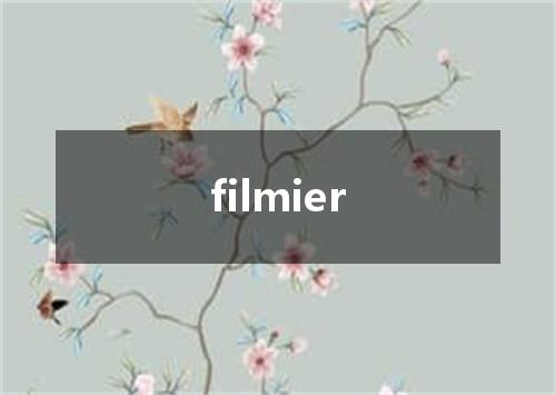 filmier是什么意思