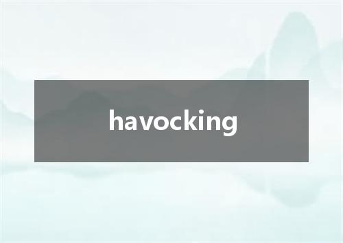 havocking是什么意思