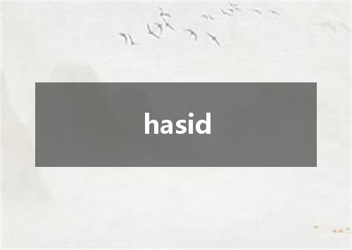 hasid是什么意思