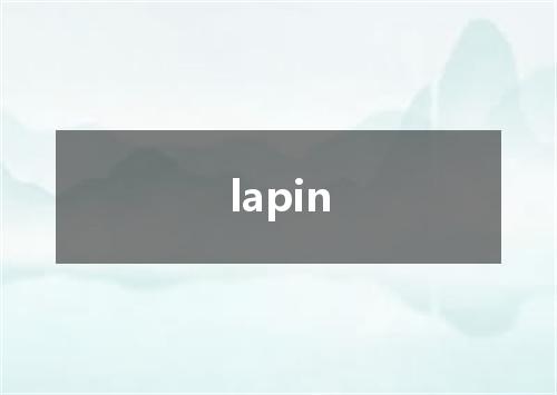 lapin是什么意思