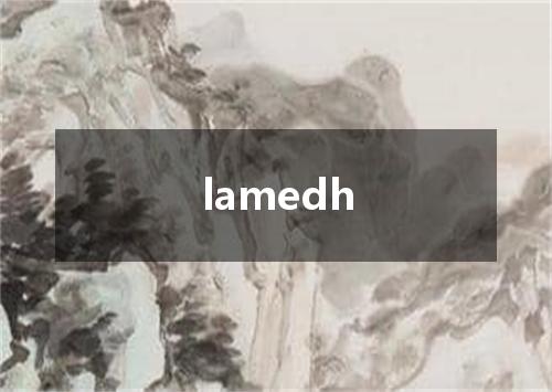 lamedh是什么意思