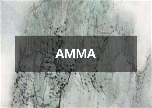 AMMA是什么意思