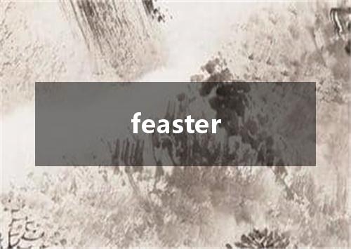 feaster是什么意思