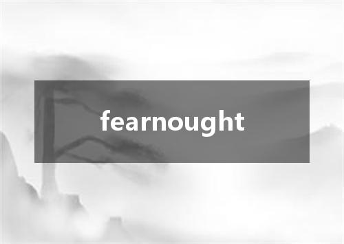 fearnought是什么意思
