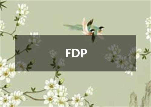FDP是什么意思