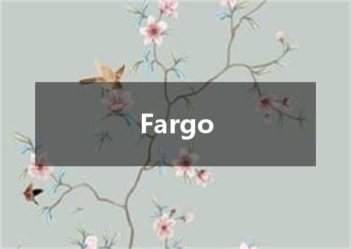 Fargo是什么意思