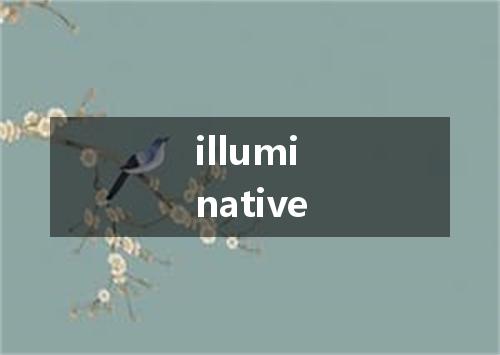illuminative是什么意思