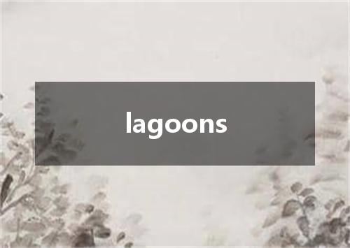 lagoons是什么意思