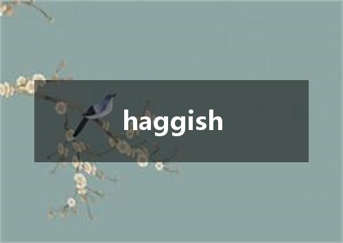 haggish是什么意思