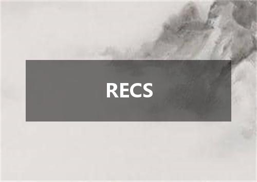 RECS是什么意思